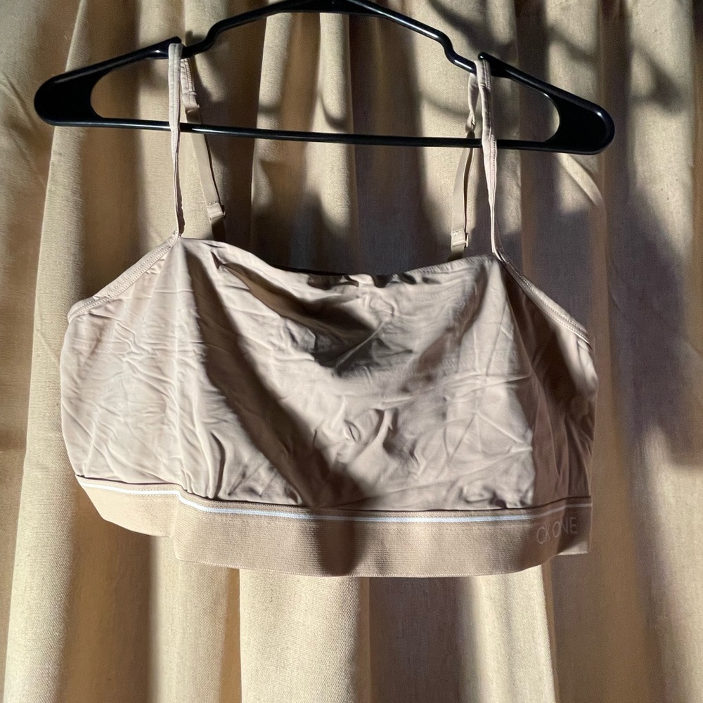 Calvin Klein Beige Sleeveless Top